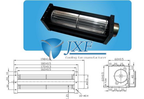 横流散热风扇JXF40x150 DC